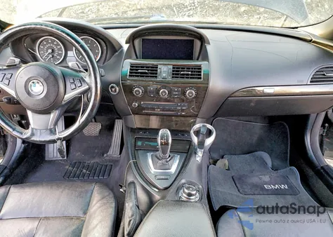 2009 BMW 650 I from USA, damaged, VIN WBAEB53539CX64759